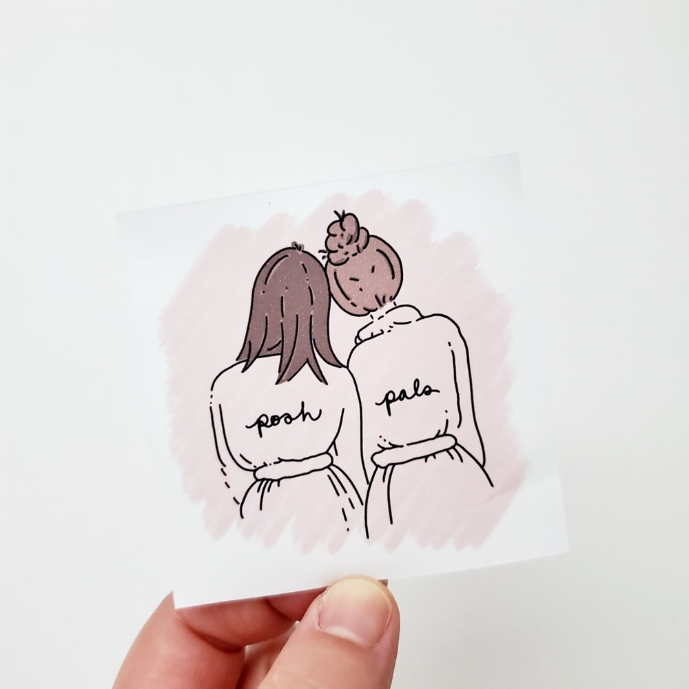 B078 STICKERS Custom Personalized Poshmark Stickers POSH PALS Shipping Supplies - Picture 9 of 9